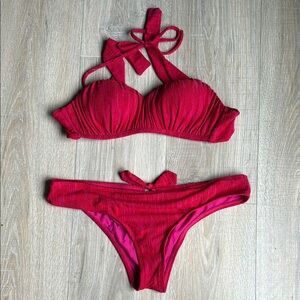 L*Space Red Bikini Set